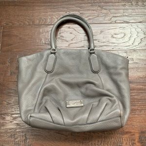 Marc Jacobs large grey shoulder bag